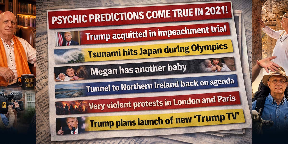 Psychic Predictions 2021 Review